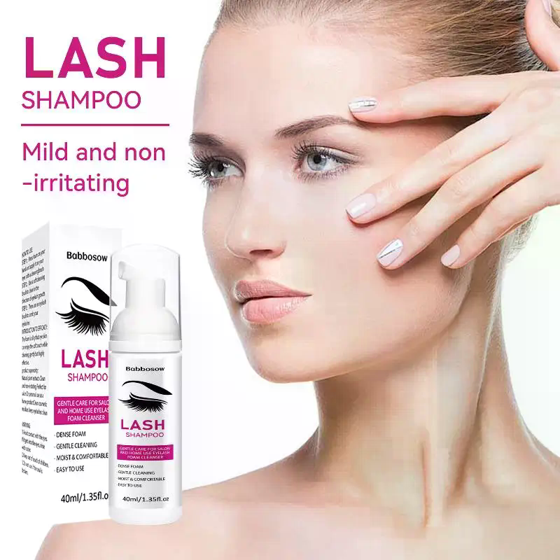 40 ミリリットルまつげエクステンションシャンプーフォームブ - Eyelash Extension Foam Cleanser のレビューと価格
