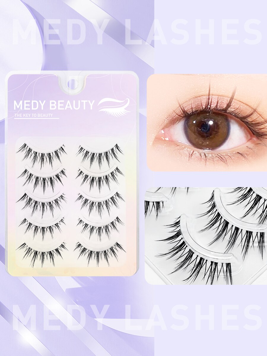 3D まつげ既成ファン A/M 形状スパイククラスターまつげ - Eyelash Extension Supernatural のレビューと価格