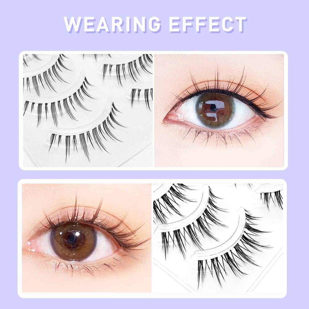 3D まつげ既成ファン A/M 形状スパイククラスターまつげ - Eyelash Extension Supernatural のレビューと価格