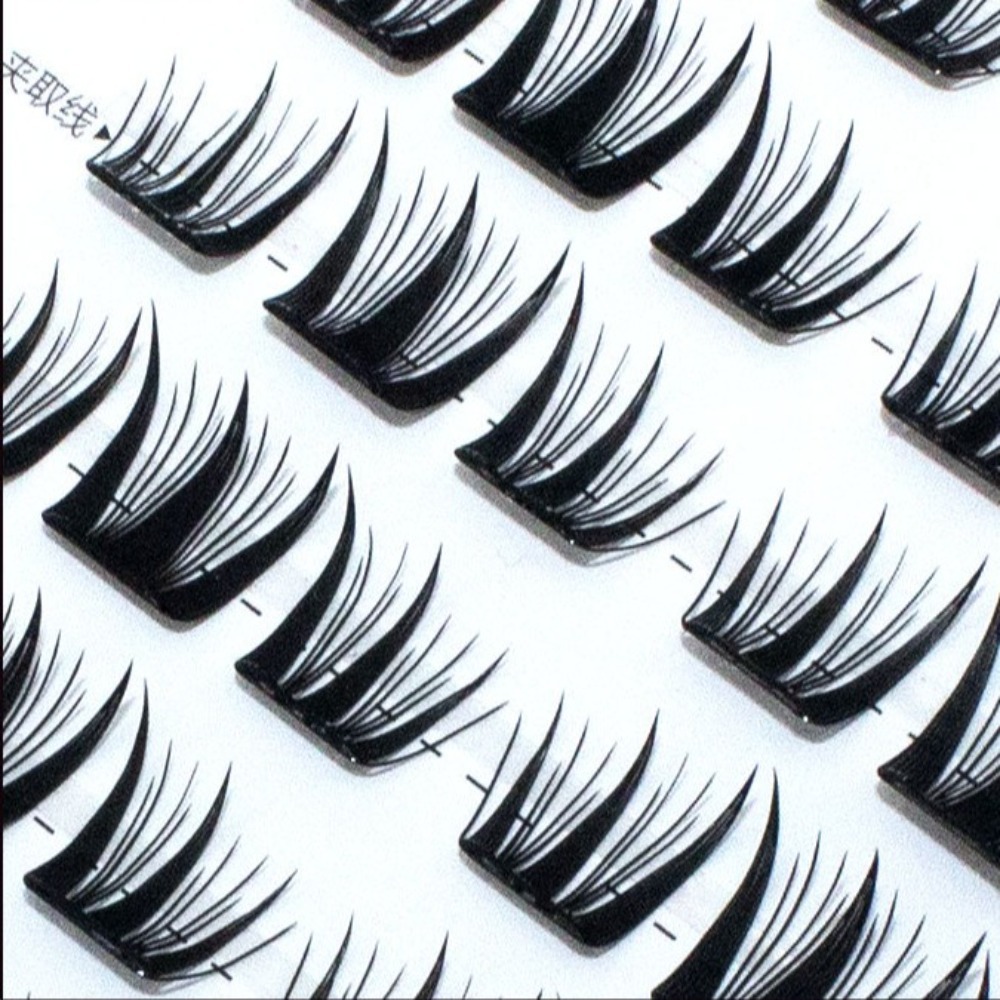 ファッションふわふわノーグルーつけまつげ　セルフ接着ナチュラ - Eyelash Extension For Men のレビューと価格
