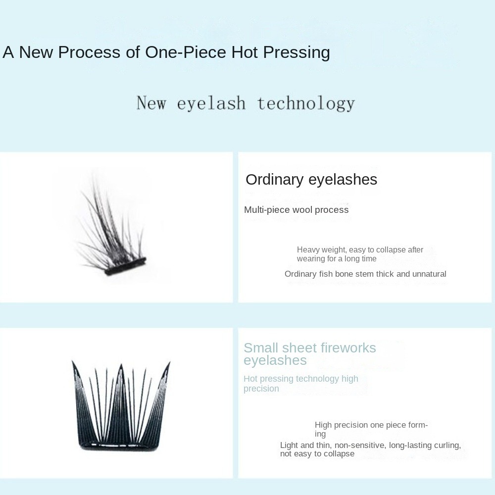 ファッションふわふわノーグルーつけまつげ　セルフ接着ナチュラ - Eyelash Extension For Men のレビューと価格