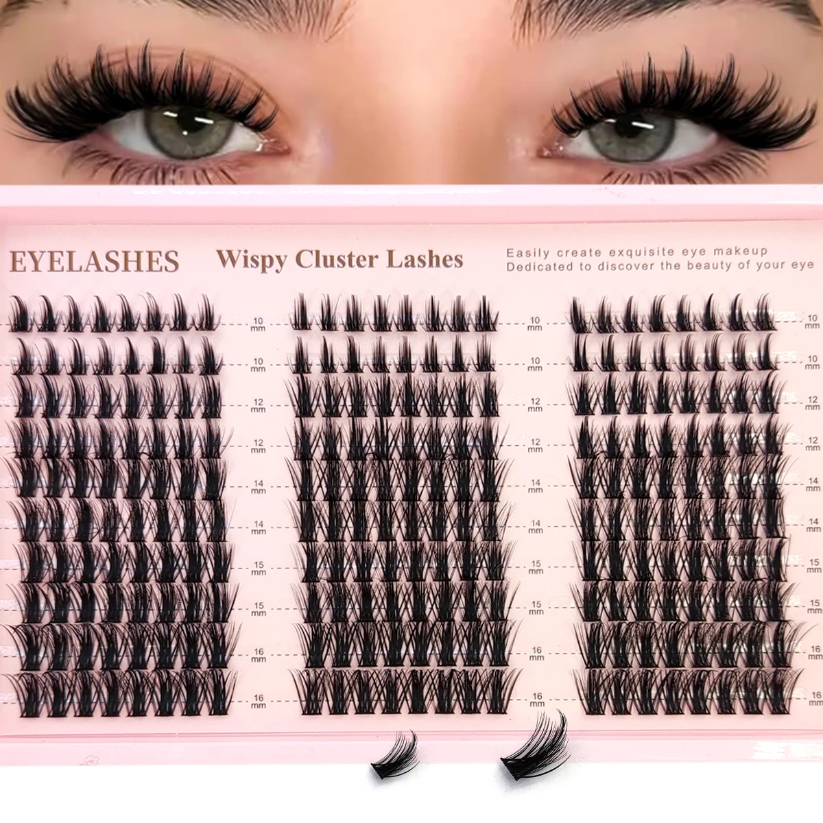 AMSDCN マンガラッシュクラスター ウィスピー フェアリ - Eyelash Extension Anime のレビューと価格